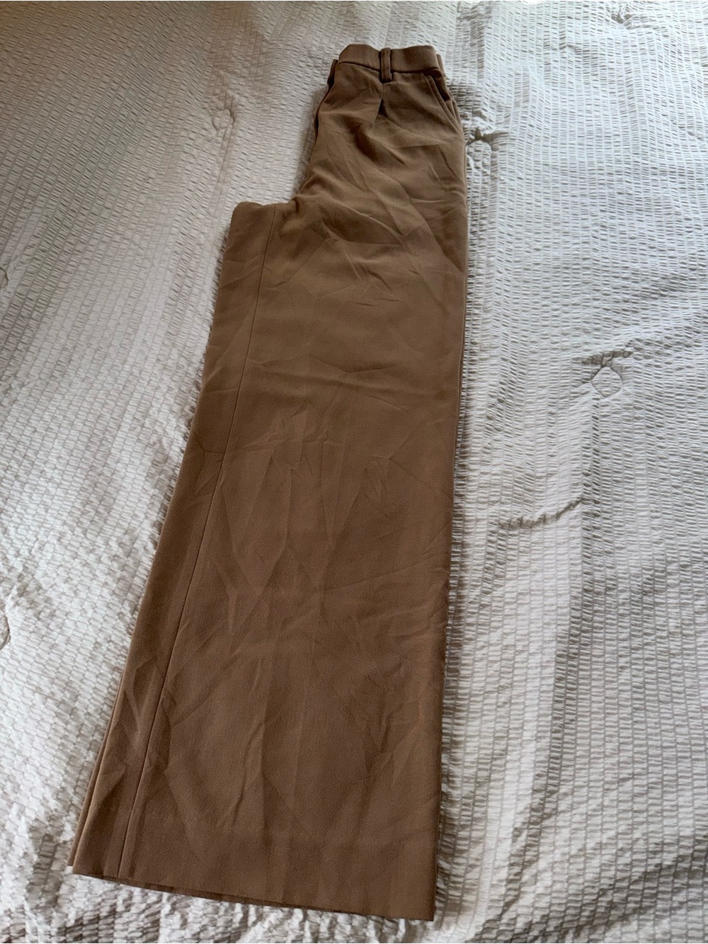Vintage Camel Wide Leg Pants 4